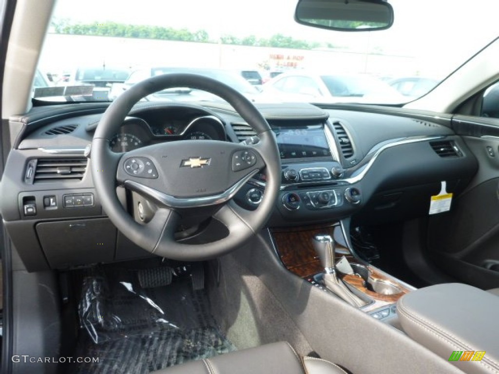 2015 Chevrolet Impala LTZ Jet Black Dashboard Photo #94703346