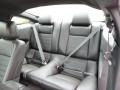 2014 Ford Mustang Charcoal Black Interior Rear Seat Photo