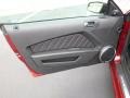 Charcoal Black 2014 Ford Mustang GT Premium Coupe Door Panel
