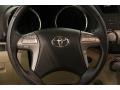2010 Toyota Highlander Sand Beige Interior Steering Wheel Photo