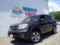 2013 Dark Amber Metallic Honda Pilot EX-L 4WD  photo #1