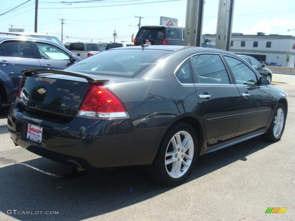 2012 Impala LTZ - Ashen Gray Metallic / Ebony photo #4