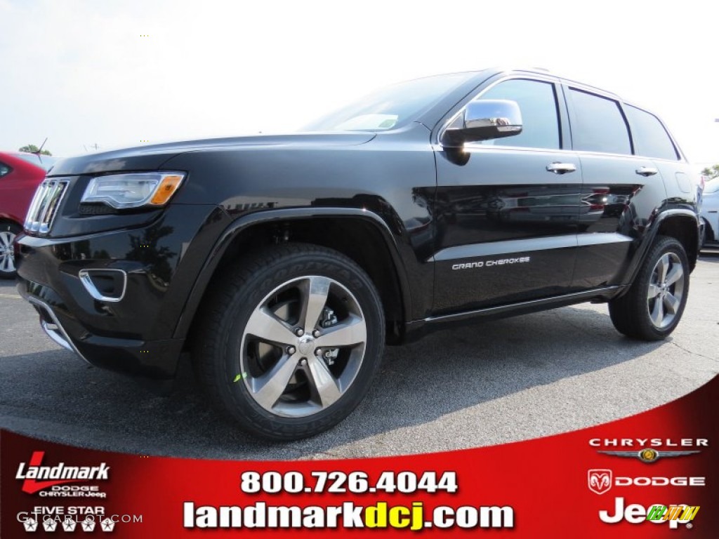 Brilliant Black Crystal Pearl Jeep Grand Cherokee