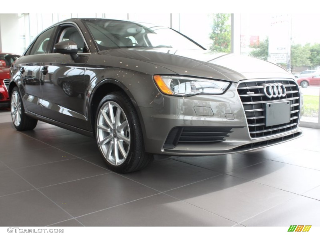 Dakota Gray Metallic 2015 Audi A3 2.0 Premium Plus quattro Exterior Photo #94707726