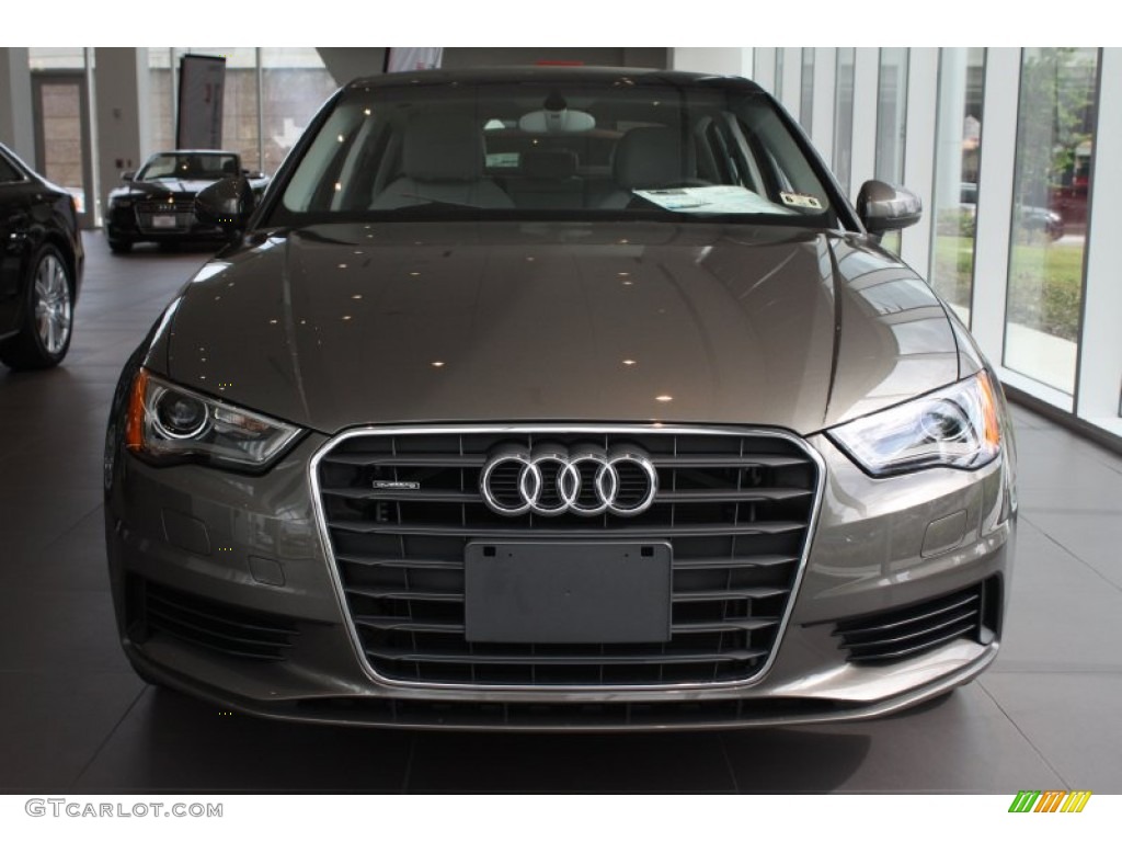 Dakota Gray Metallic 2015 Audi A3 2.0 Premium Plus quattro Exterior Photo #94707753