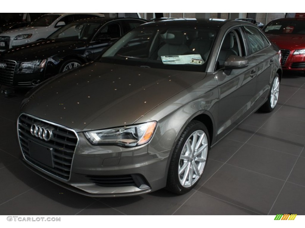 Dakota Gray Metallic 2015 Audi A3 2.0 Premium Plus quattro Exterior Photo #94707777