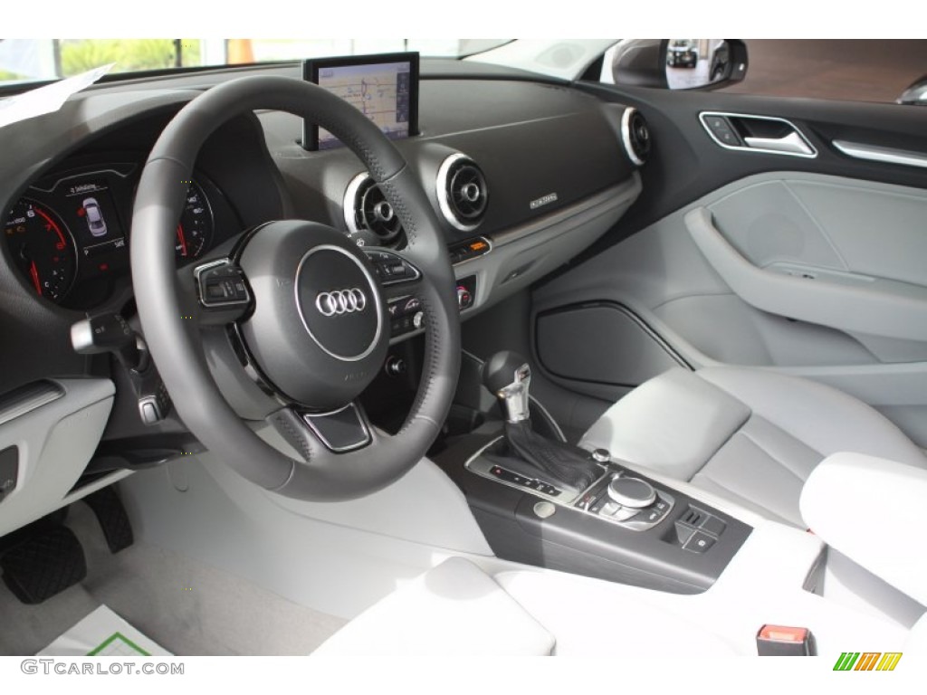Titanium Gray Interior 2015 Audi A3 2.0 Premium Plus quattro Photo #94707945