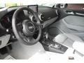 Titanium Gray 2015 Audi A3 2.0 Premium Plus quattro Interior Color