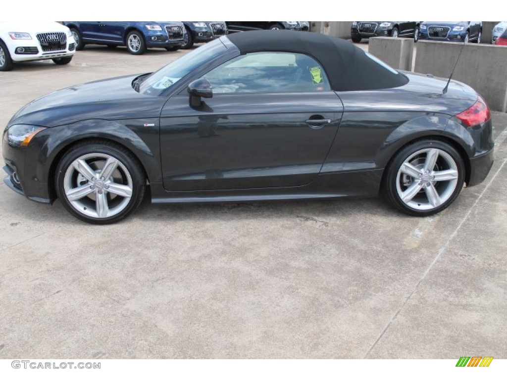 Oolong Gray Metallic 2015 Audi TT 2.0T quattro Roadster Exterior Photo #94710321