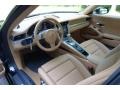 Luxor Beige 2013 Porsche 911 Carrera 4S Coupe Interior Color