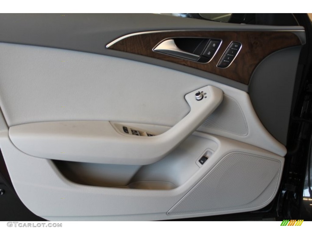 2014 A6 2.0T quattro Sedan - Oolong Gray Metallic / Titanium Gray photo #8