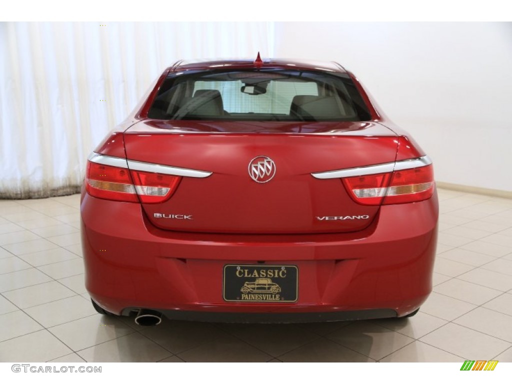 2014 Verano  - Crystal Red Tintcoat / Medium Titanium photo #18