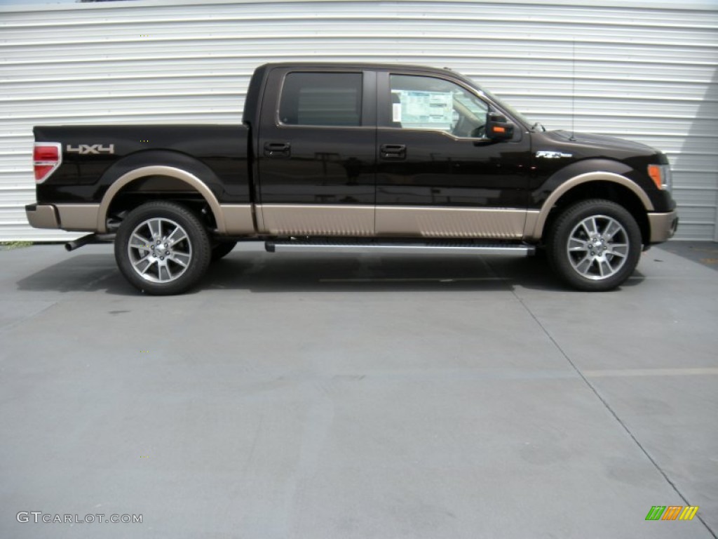 2014 F150 Lariat SuperCrew 4x4 - Kodiak Brown / Pale Adobe photo #3