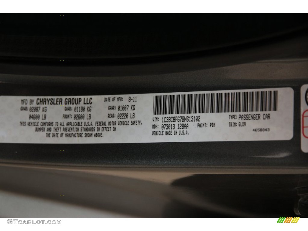 2011 200 S - Tungsten Metallic / Black photo #19