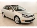 White Gold Metallic 2011 Volkswagen Jetta SE SportWagen