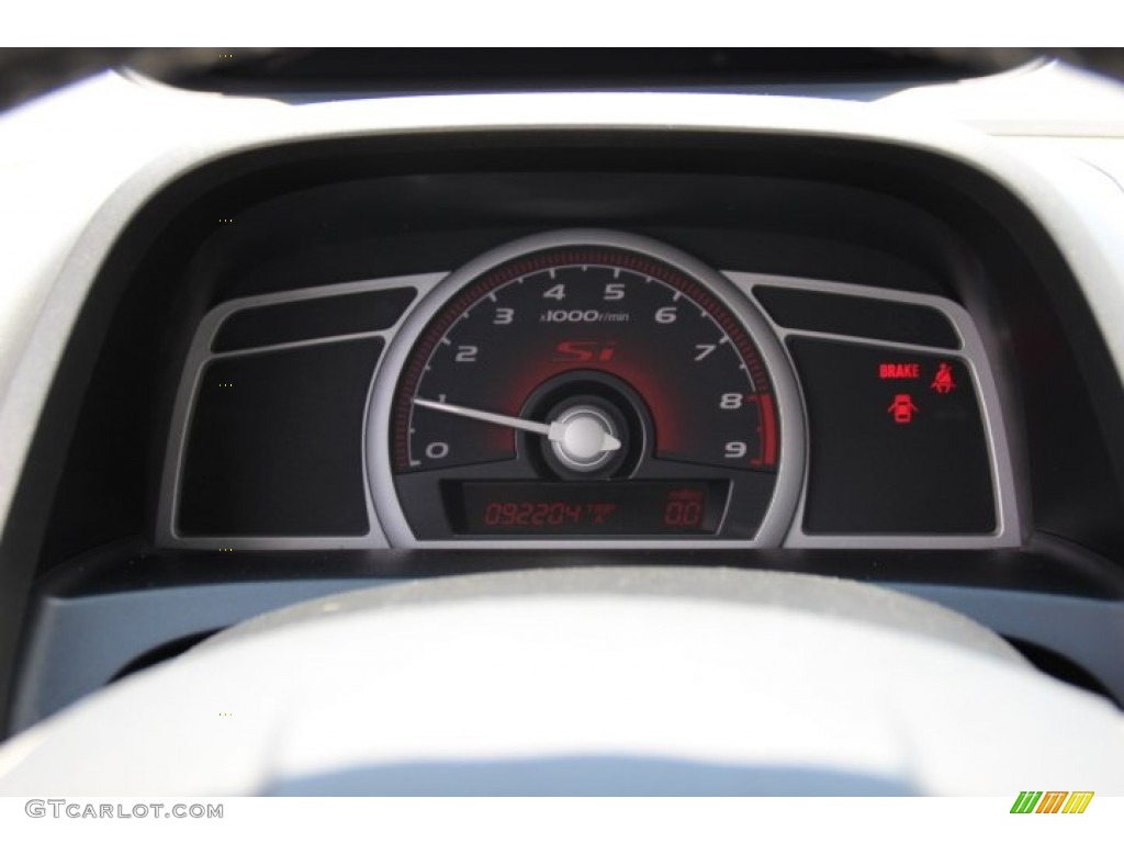2007 Civic Si Coupe - Taffeta White / Black photo #21