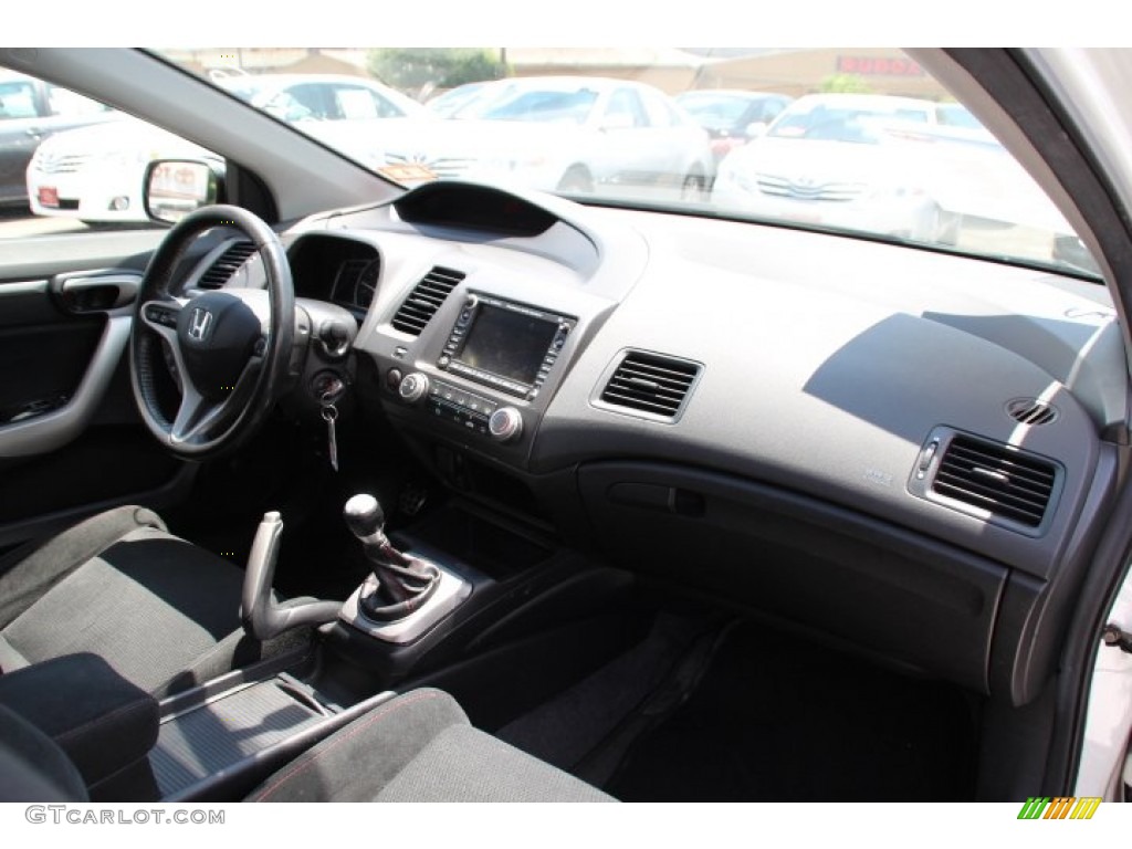 2007 Civic Si Coupe - Taffeta White / Black photo #27