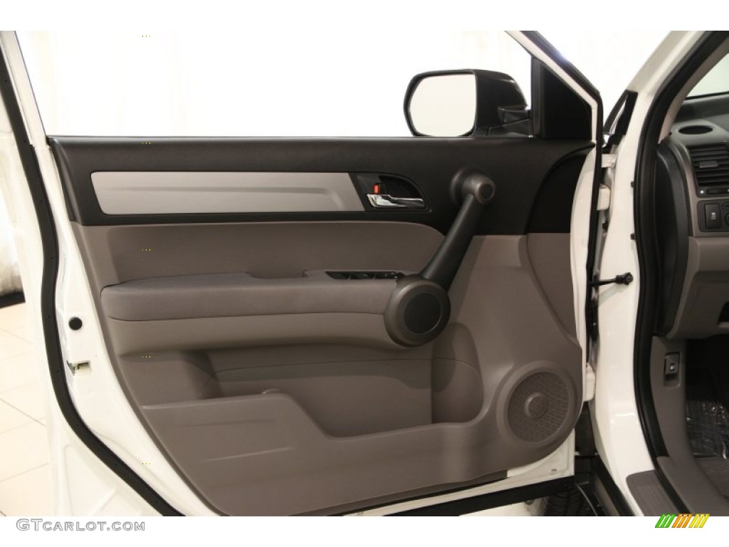 2011 CR-V EX 4WD - Taffeta White / Gray photo #4