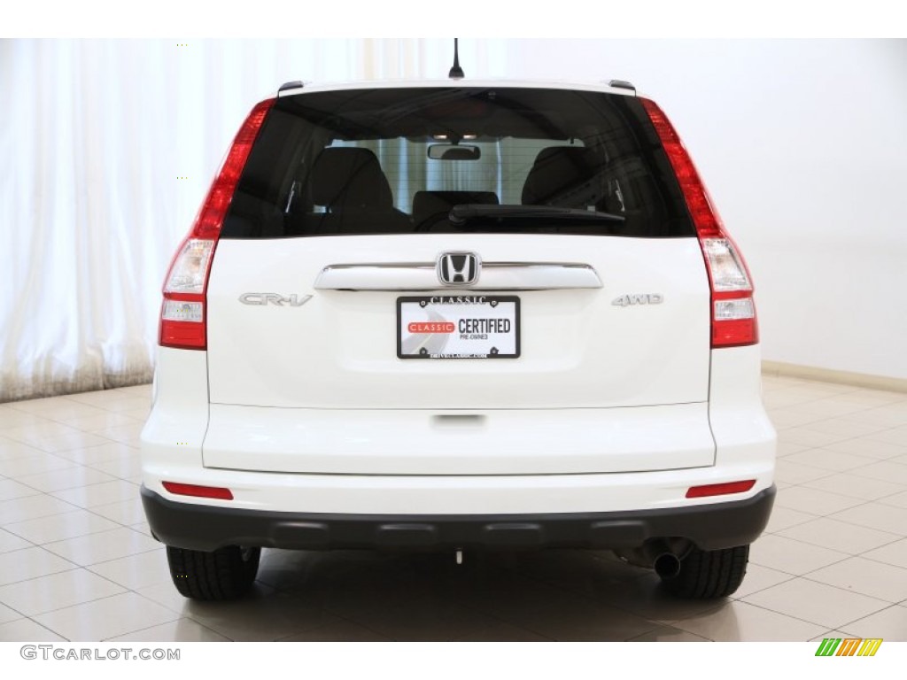 2011 CR-V EX 4WD - Taffeta White / Gray photo #14