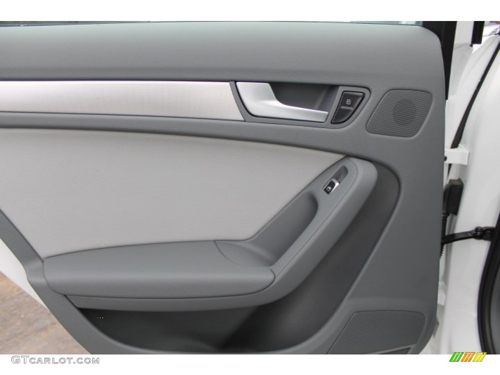 2014 A4 2.0T Sedan - Ibis White / Titanium Grey photo #16