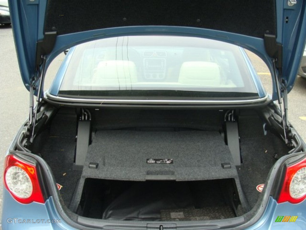 2009 Eos Komfort - Eismeer Blue Metallic / Moonrock Grey photo #19