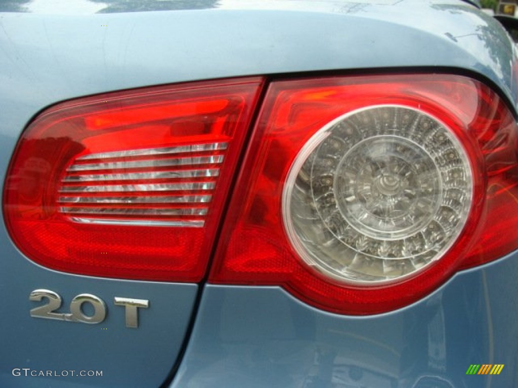 2009 Eos Komfort - Eismeer Blue Metallic / Moonrock Grey photo #20