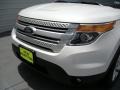 2014 White Platinum Ford Explorer XLT  photo #10