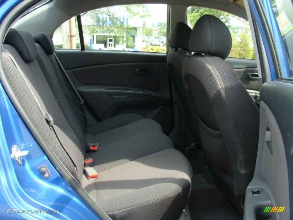 2008 Rio LX Sedan - Sapphire Blue / Gray photo #21