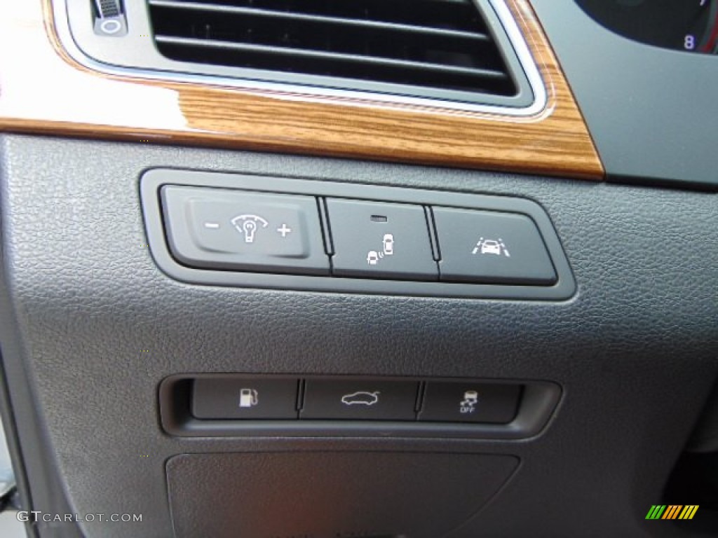 2015 Sonata Limited - Shale Gray Metallic / Brown photo #16