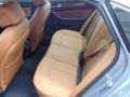 2015 Hyundai Sonata Brown Interior Rear Seat Photo