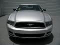 2014 Ingot Silver Ford Mustang V6 Coupe  photo #8