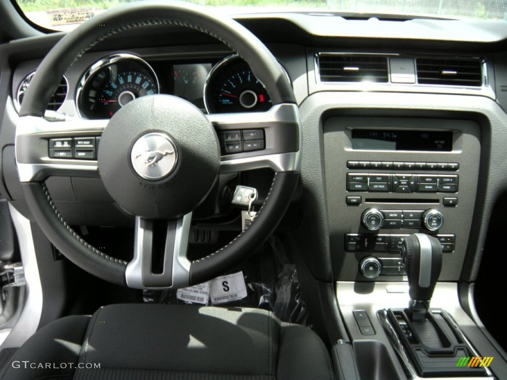 2014 Mustang V6 Coupe - Ingot Silver / Charcoal Black photo #22