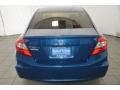 2012 Dyno Blue Pearl Honda Civic LX Sedan  photo #7