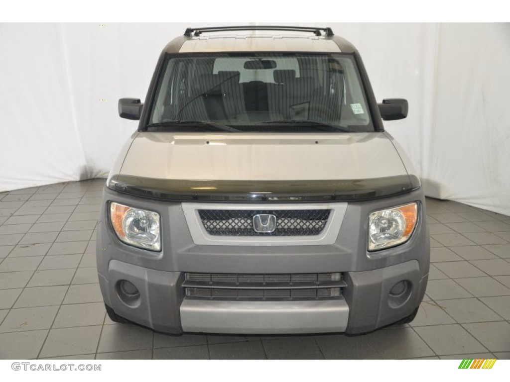 2003 Element EX AWD - Satin Silver Metallic / Gray photo #2