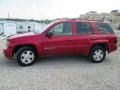 2002 Majestic Red Metallic Chevrolet TrailBlazer LTZ 4x4  photo #3