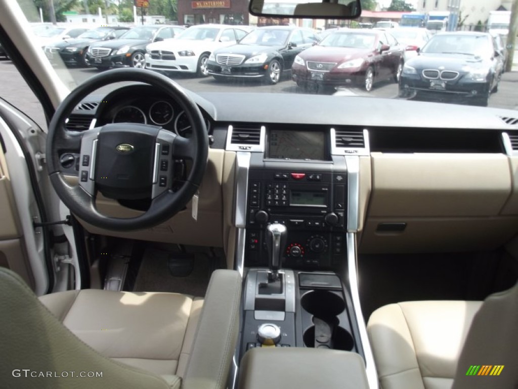 2009 Range Rover Sport HSE - Alaska White / Tan/Ebony photo #37