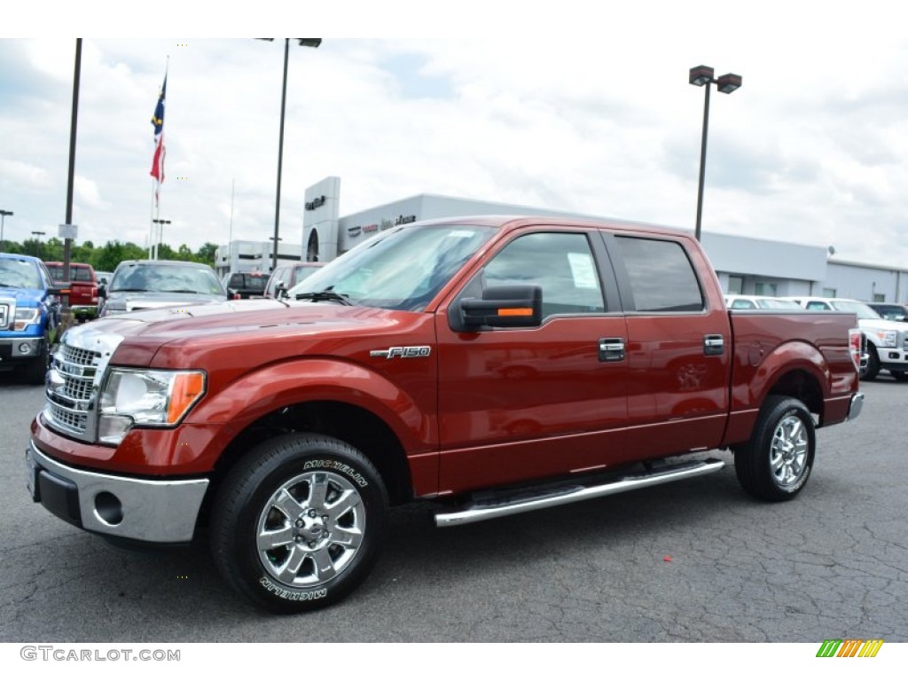 Sunset 2014 Ford F150 XLT SuperCrew Exterior Photo #94722891