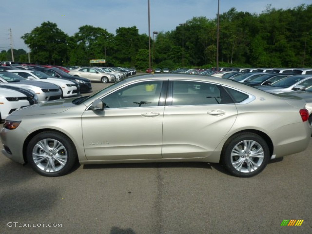 Champagne Silver Metallic 2015 Chevrolet Impala LT Exterior Photo #94726743