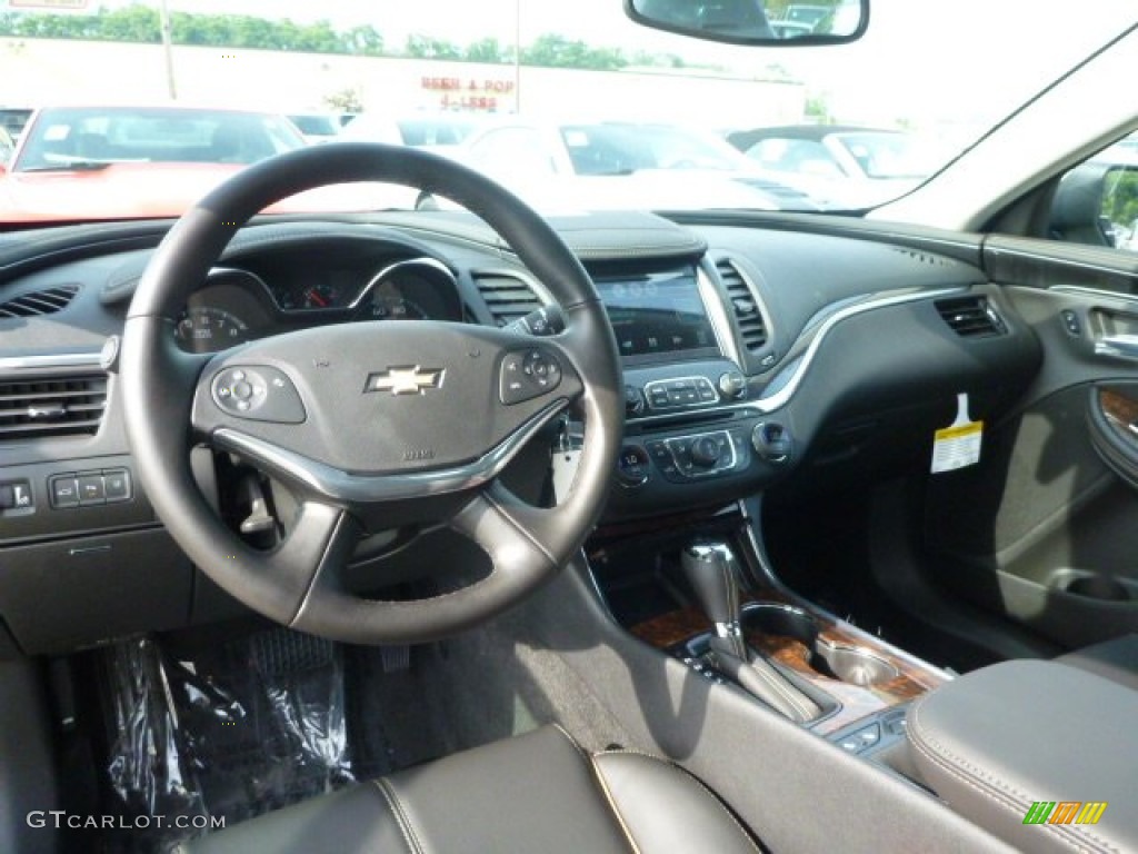 2015 Chevrolet Impala LT Jet Black Dashboard Photo #94726807