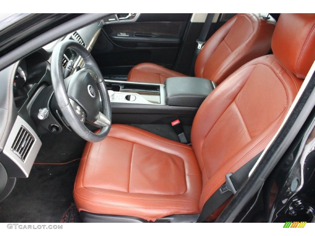 2011 Jaguar XF XF Supercharged Sedan Front Seat Photo #94727559