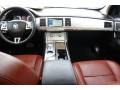 London Tan/Warm Charcoal 2011 Jaguar XF XF Supercharged Sedan Dashboard