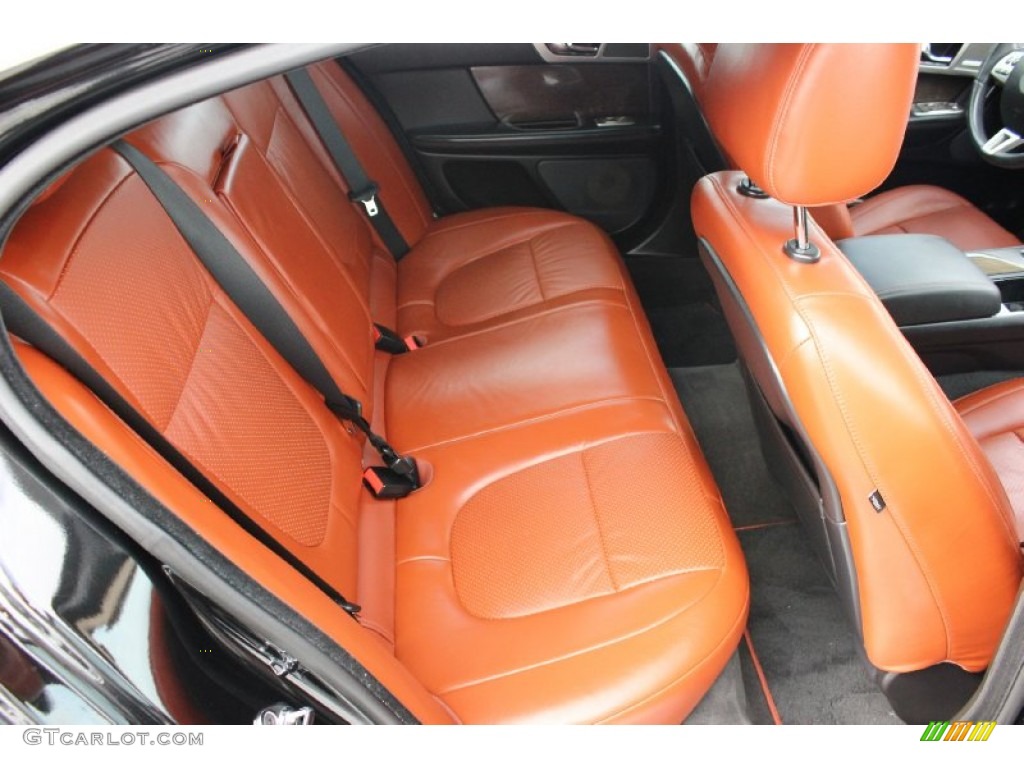 London Tan/Warm Charcoal Interior 2011 Jaguar XF XF Supercharged Sedan Photo #94727658