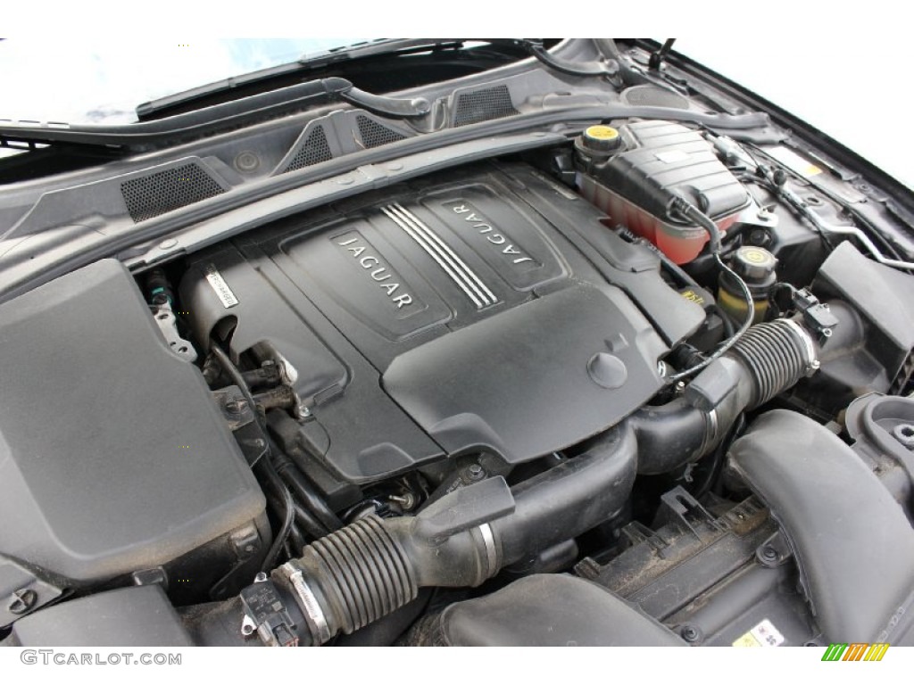 2011 Jaguar XF XF Supercharged Sedan 5.0 Liter Supercharged GDI DOHC 32-Valve VVT V8 Engine Photo #94727673