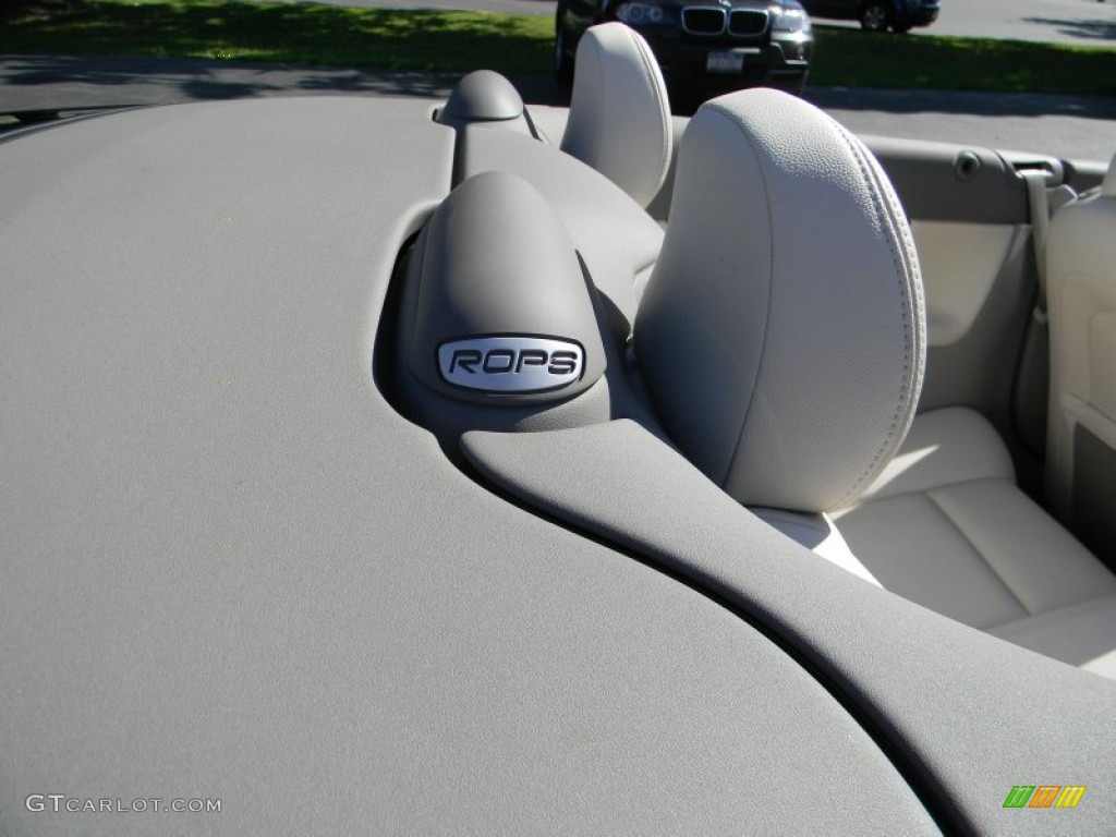 2009 C70 T5 Convertible - Solid Black / Calcite photo #30