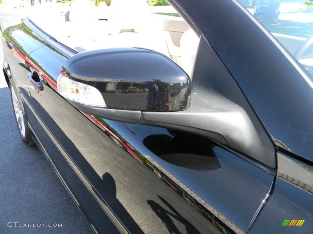 2009 C70 T5 Convertible - Solid Black / Calcite photo #52
