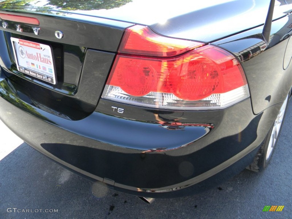 2009 C70 T5 Convertible - Solid Black / Calcite photo #56
