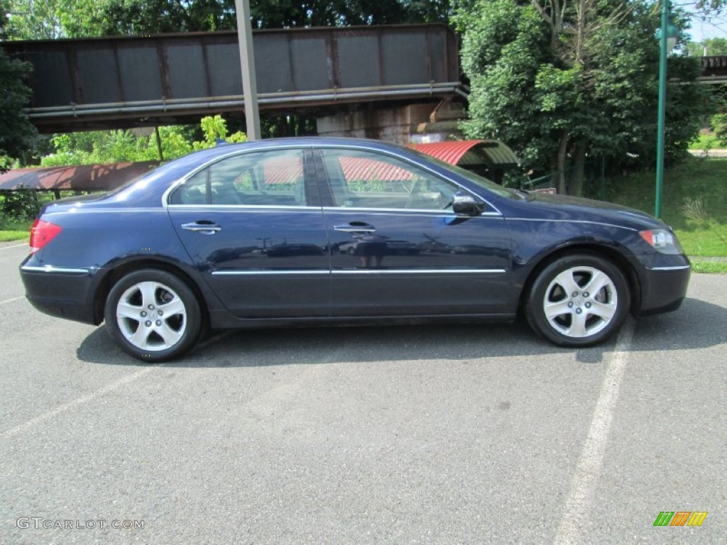 2005 RL 3.5 AWD Sedan - Opulent Blue Pearl / Taupe photo #5