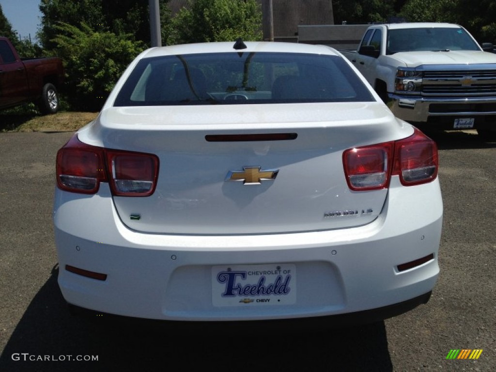 2015 Malibu LS - Summit White / Jet Black/Titanium photo #5