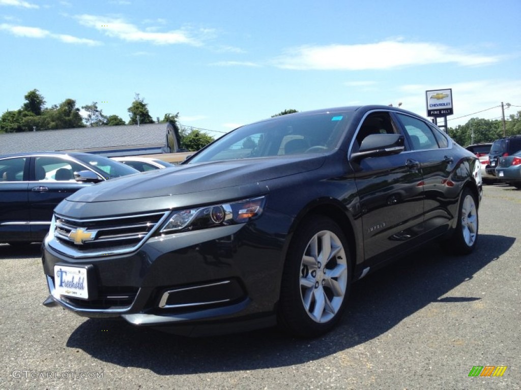 2015 Impala LT - Ashen Gray Metallic / Jet Black photo #1