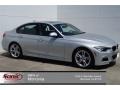 2014 Glacier Silver Metallic BMW 3 Series 328d Sedan  photo #1